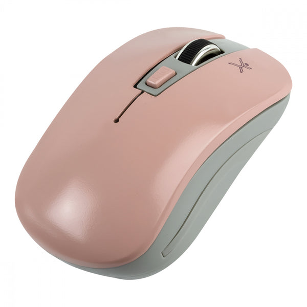 PC Gamer Mouse Inalambrico Optico 800 A 1600 Dpi Simetrico Dongle Usb Perfect Choice Essential - Rosa - México