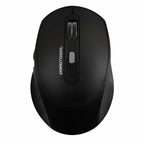 Mouse Inalambrico 1600 Dpi Optico Recargable Ergonomico Silencioso Perfect Choice Clix - Negro