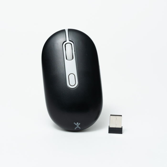 Mouse Recargable 2.4ghz Bt Colori Clic Silencioso - Negro Perfect Choice
