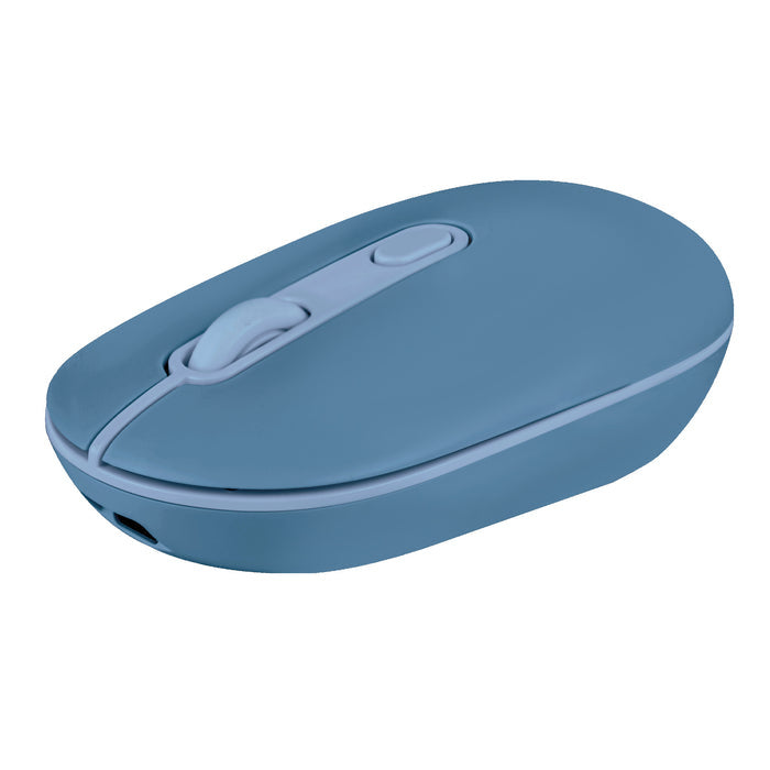 Mouse Recargable Perfect Choice 2.4ghz/Bt Colori Clic Silencioso Colori Azul