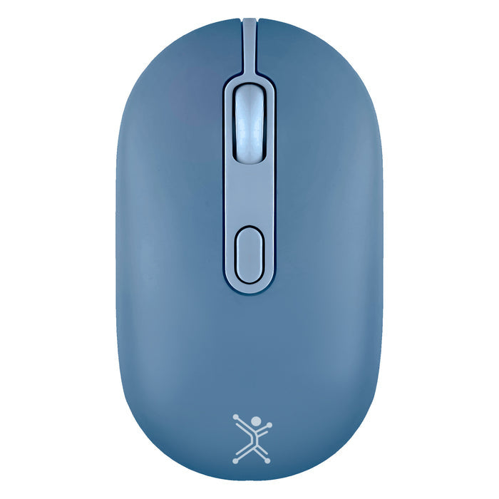 Mouse Recargable Perfect Choice 2.4ghz/Bt Colori Clic Silencioso Colori Azul