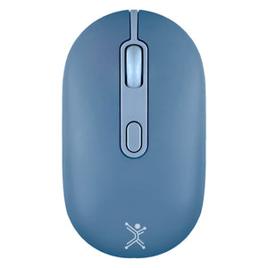Mouse Recargable Perfect Choice 2.4ghz/Bt Colori Clic Silencioso Colori Azul