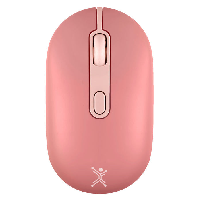 Mouse Recargable Perfect Choice 2.4ghz/Bt Colori Clic Silencioso Rosa