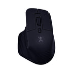 Mini Mouse Recargable Silencioso, Conexion Dual 2.4ghz+Bluetooth Receptor Usb/Usb-C Azul Perfect Choice