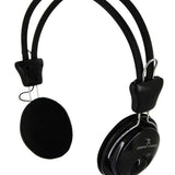 Audifonos Diadema Con Microfono 3.5 Mm Sin Adaptador Perfect Choice - Negro