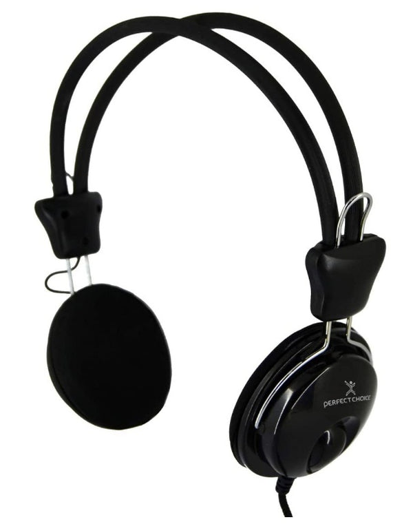 PC Gamer Audifonos Diadema Con Microfono 3.5 Mm Sin Adaptador Perfect Choice - Negro - México