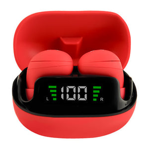 Audifonos Mini Inalambricos Bluetooth Tws Perfect Choice Tiny Beatz - Rojo