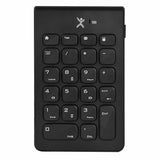 Teclado Numero Inalámbrico Conector Usb Portatil 22 Teclas De Membrana Perfect Choice Numbra - Negro