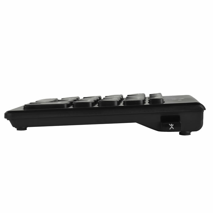 Teclado Numero Inalámbrico Conector Usb Portatil 22 Teclas De Membrana Perfect Choice Numbra - Negro