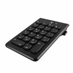 Teclado Numero Inalámbrico Conector Usb Portatil 22 Teclas De Membrana Perfect Choice Numbra - Negro