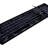 Teclado Alambrico Slim Con Iluminacion Backlight Perfect Choice