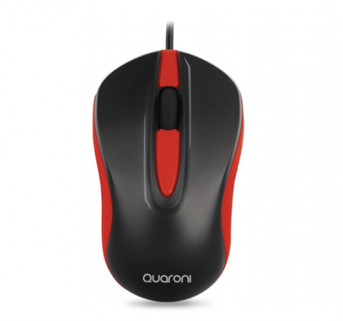 PC Gamer Mouse Optico Quaroni Alambrico Color Rojo 1200 Dpi - México