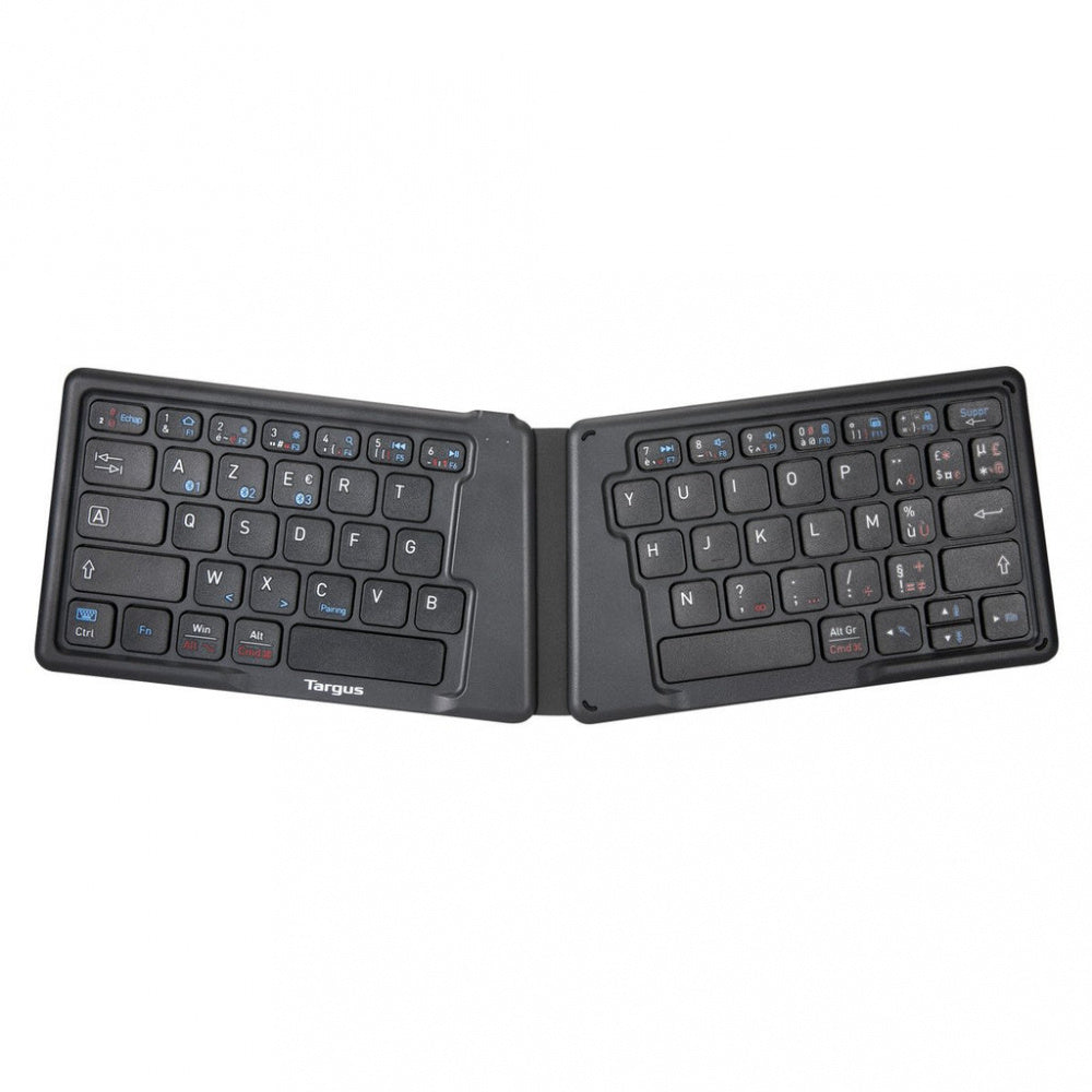 Teclado Ergonomico Targus Akf003Es Plegable Bluetooth Negro