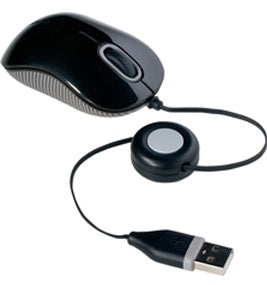 Mouse Targus Óptico AMU75US, Alámbrico, USB, Negro