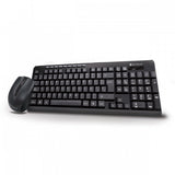 Teclado/Mouse Techzone Tz16comb01-Ina Inalambrico Usb 2.4ghz Negro