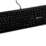 Teclado Techzone Tz16tec01-Ala Alambrico Standard Usb Ergonomico Negro