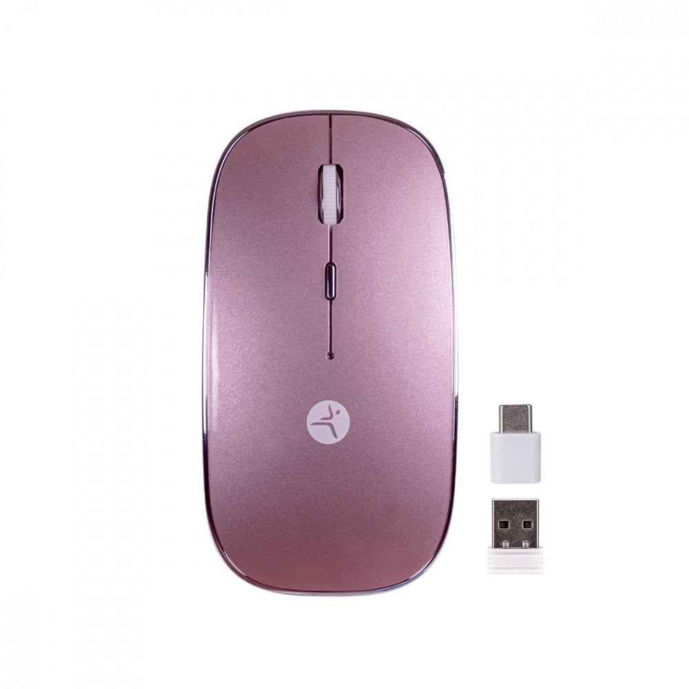 Mouse Techzone Tzacmoi27 Inalambrico Recargable  2.4ghz Hasta 1600 Dpi