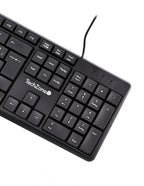 Teclado Techzone Tzactca04 Alambrico Standard Usb Ergonomico Negro