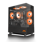 PC Gamer RX 9060 XT, AMD Ryzen 5 5500, 16GB DDR4, 500GB SSD M.2, Banshee - Mythic