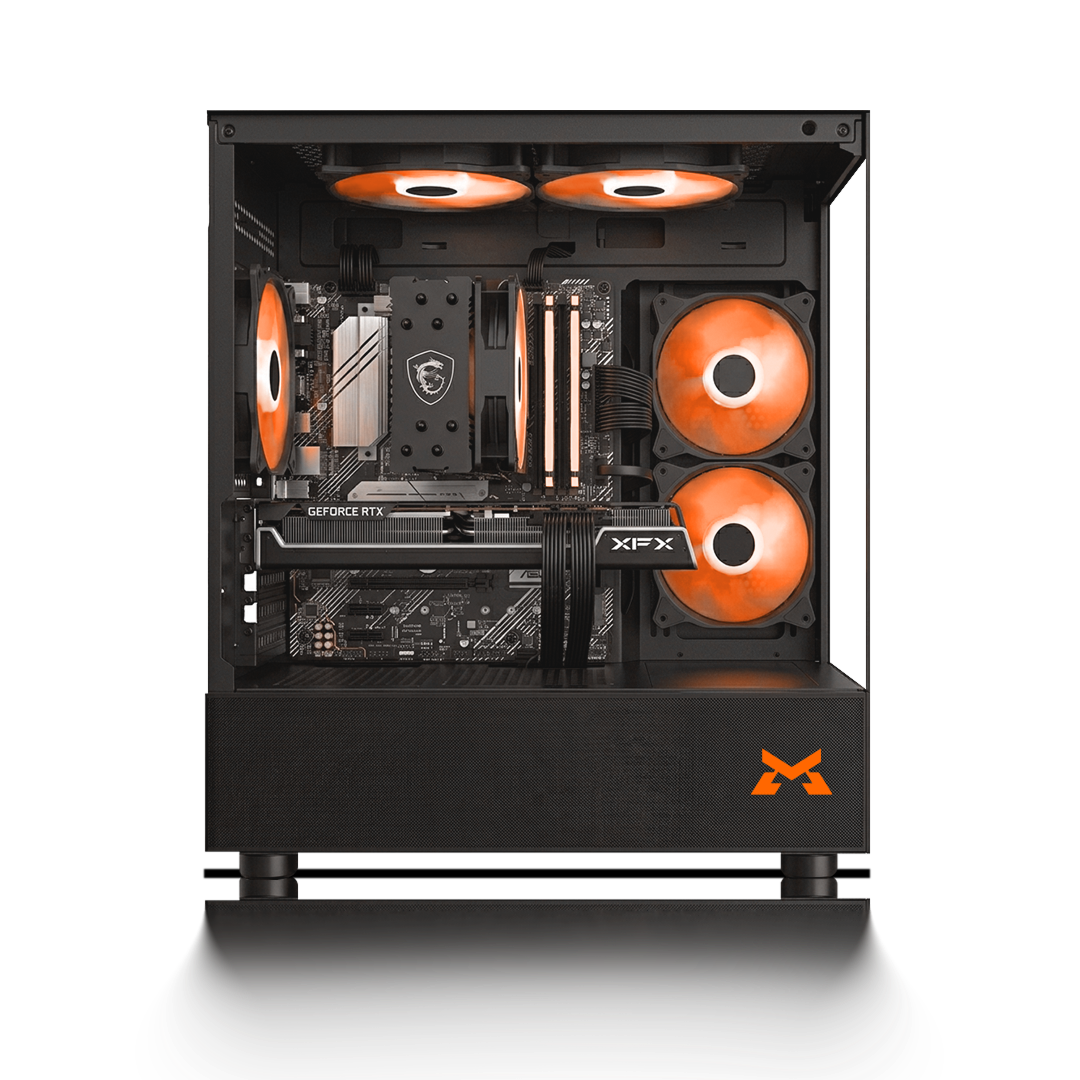 PC Gamer RX 9060 XT, AMD Ryzen 5 5500, 16GB DDR4, 500GB SSD M.2, Banshee - Mythic