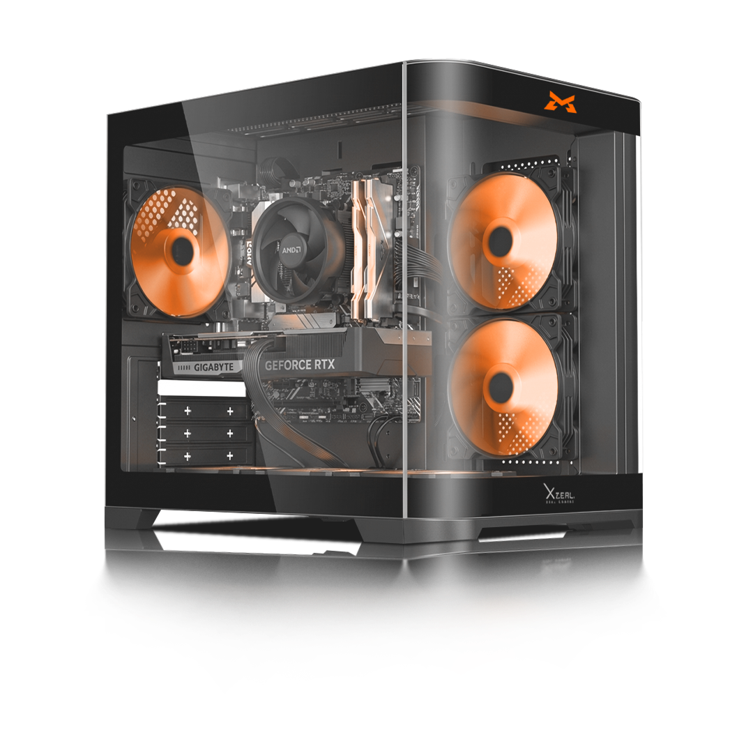 PC Gamer RTX 5060 Ti, AMD Ryzen 5 7600, 24GB DDR5, 1TB SSD M.2, Hydra - Mythic