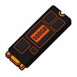 500 de SSD  a 1TB SSD M.2