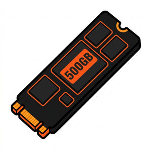 500 de SSD  a 1TB SSD M.2