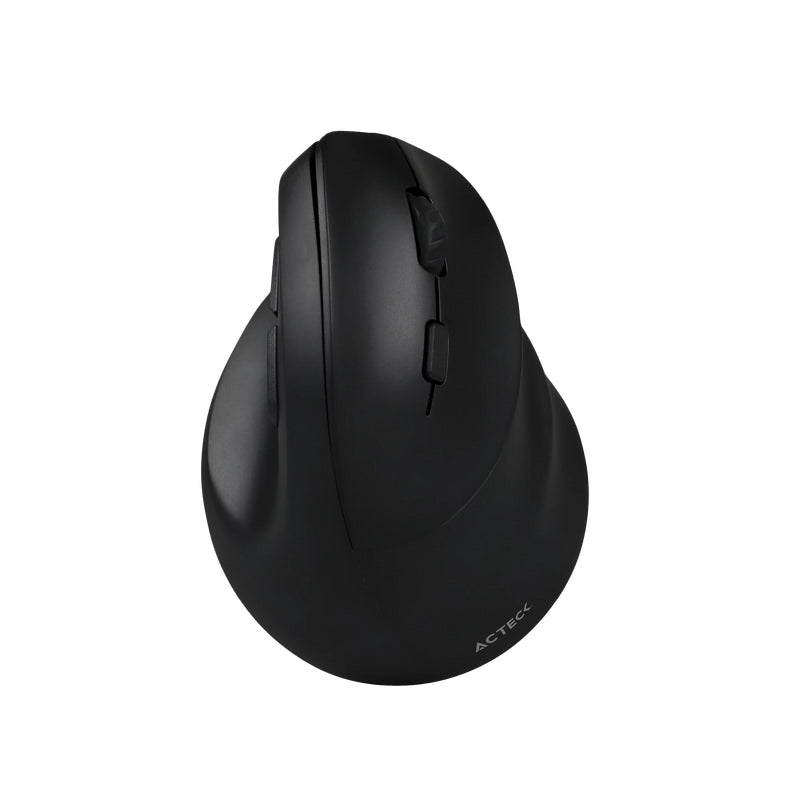 Mouse Acteck AC-936224 Virtuos Fitt MI520 Óptico, Inalámbrico, RF USB/Bluetooth, 2400 DPI, Recargable, Negro