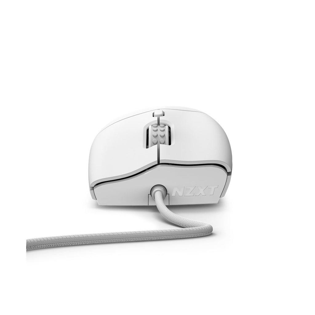Mouse NZXT MS-001NW-02 Lift 2 Ergo, 26000 DPI, Blanco