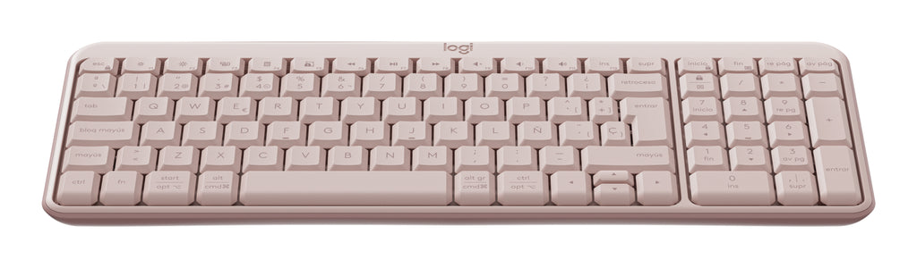 Teclado LOGITECH K250 LED, Rosa