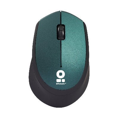 Mouse BROBOTIX 6000779 Óptico Inalámbrico, 1000 DPI, Negro