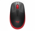Mouse Inalámbrico LOGITECH M190, Rojo
