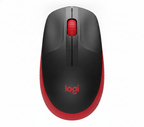 Mouse Inalámbrico LOGITECH M190, Rojo