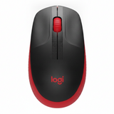 Mouse Inalámbrico LOGITECH M190, Rojo