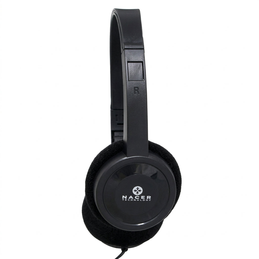 Headset Naceb NA-0316, 3.5mm, Negro