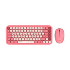 Kit Teclado y Mouse ACTECK MK480, Inalámbrico, Rojo