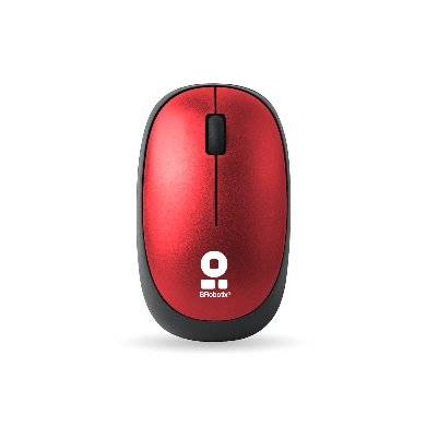 Kit Teclado y Mouse BROBOTIX 6000632, Negro/Rojo