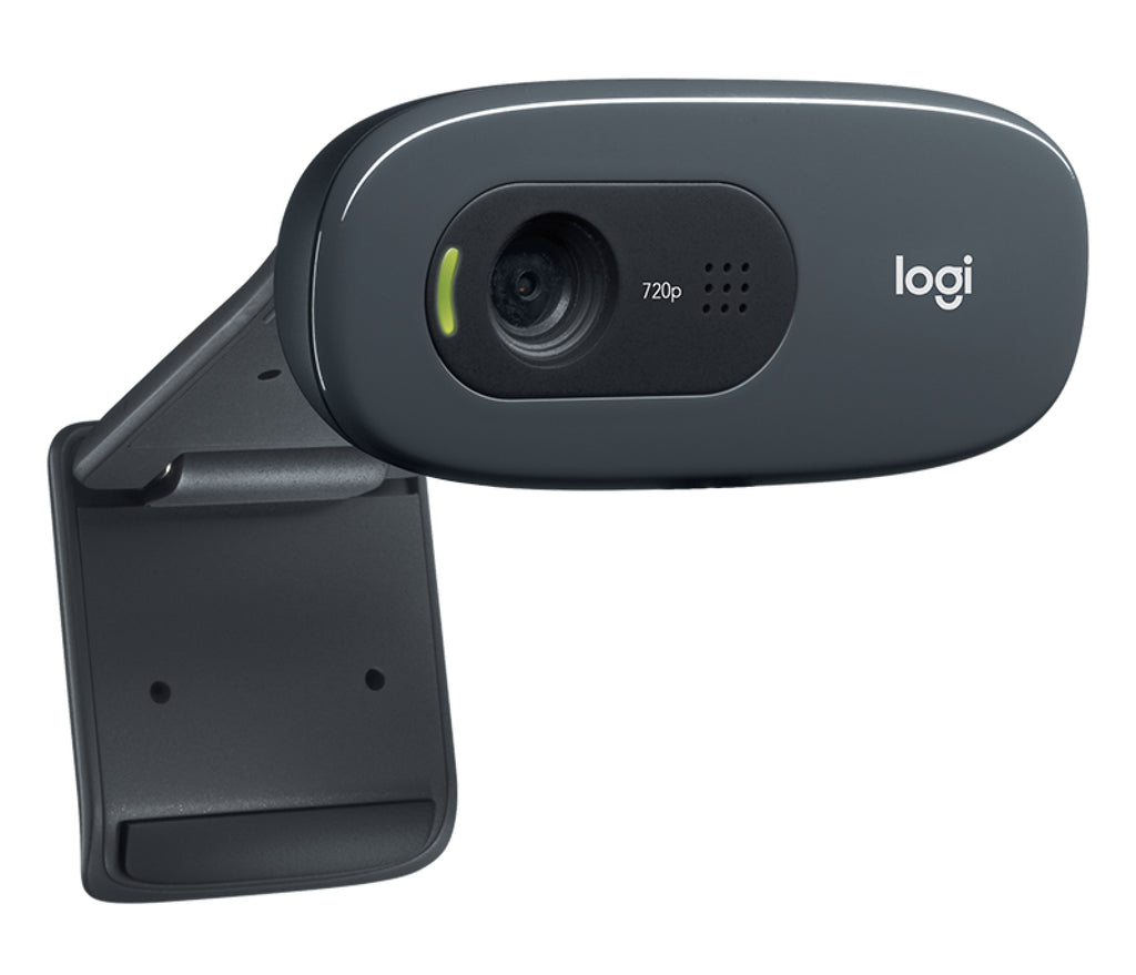 Webcam LOGITECH C270 LCD, 1280 x 720, USB-C, Negro