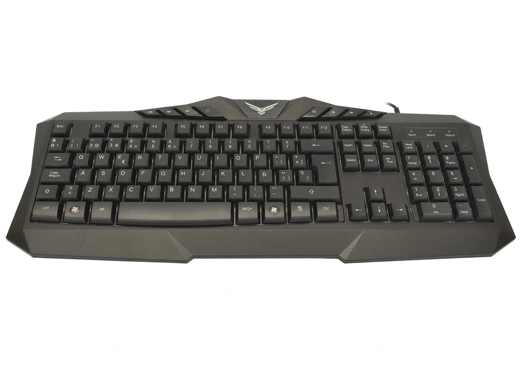 Teclado Gamer Naceb Gaming NA-0912, USB, Negro