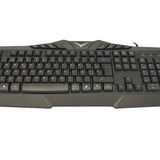Teclado Gamer Naceb Gaming NA-0912, USB, Negro
