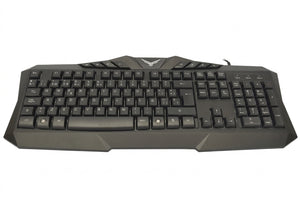 Teclado Gamer Naceb Gaming NA-0912, USB, Negro