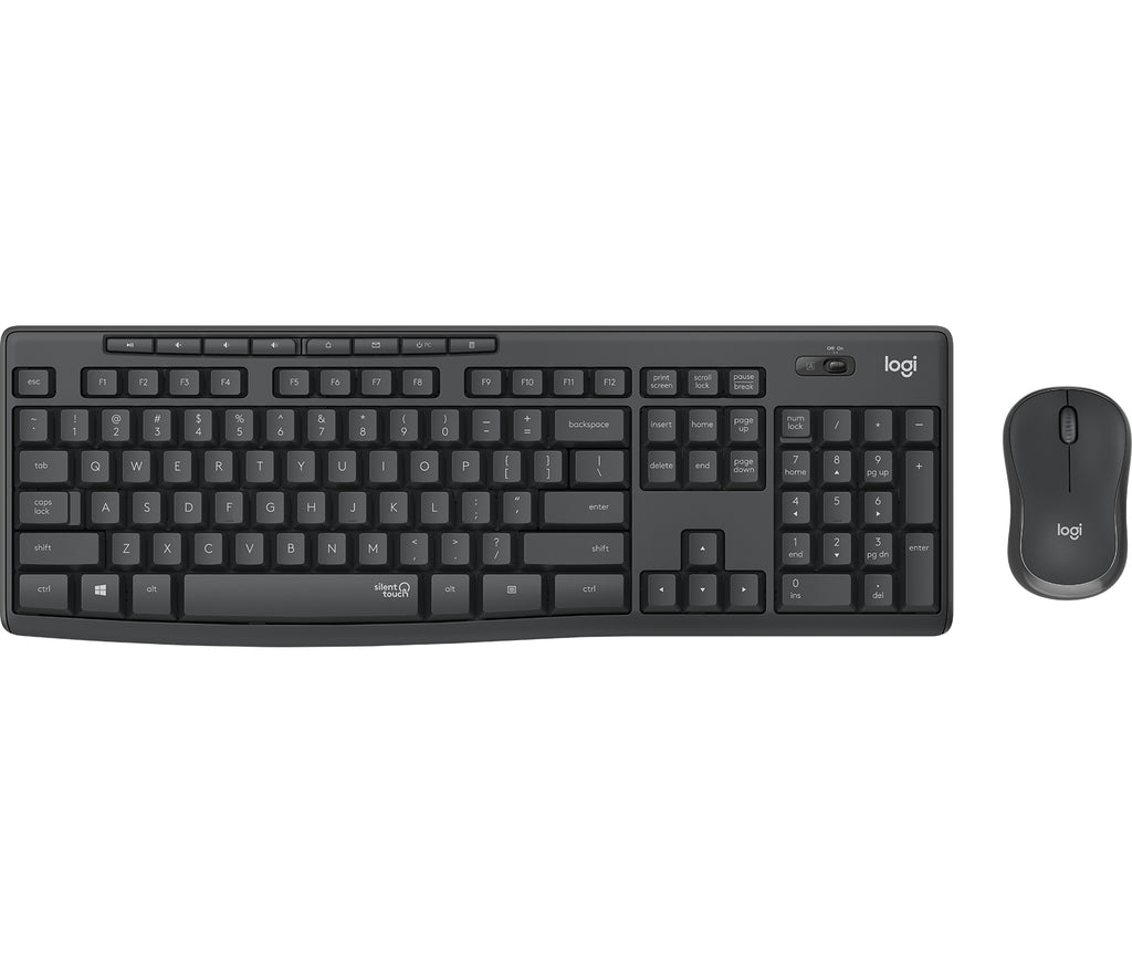 Kit Teclado y Mouse LOGITECH MK295 LED IPS, 441 x 149, 8 ms, Negro