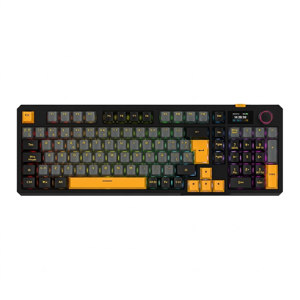 Teclado Gamer Balam Rush DEFEAT LEVEL GK3 IPS 14", RGB