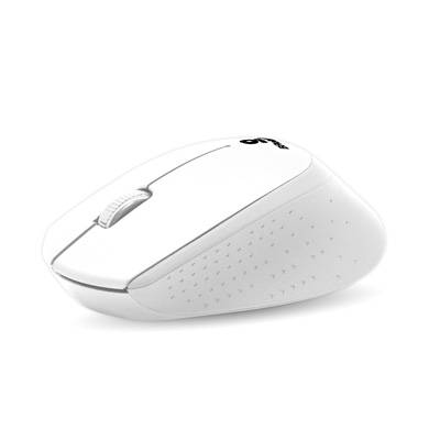 Mouse Inalámbrico BROBOTIX 6000809 Óptico, 1000 DPI, Blanco
