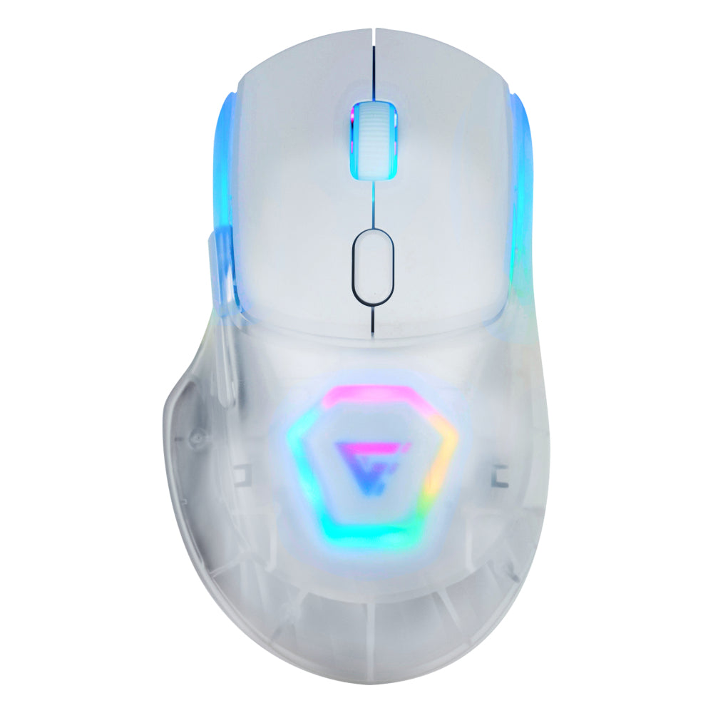 Mouse Gamer GAME FACTOR MOW700-WH, Blanco