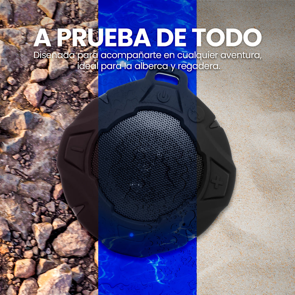 Bocinas VORAGO BSP-400, Bluetooth, Negro