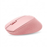 Mouse BROBOTIX 6000793 Óptico Inalámbrico, 1000 DPI, Rosa