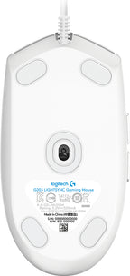 Mouse Gamer LOGITECH G203, 200-8.000 dpi, USB, Color blanco