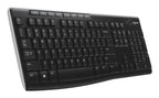 Teclado Inalámbrico LOGITECH K270 RF inalámbrico, Negro