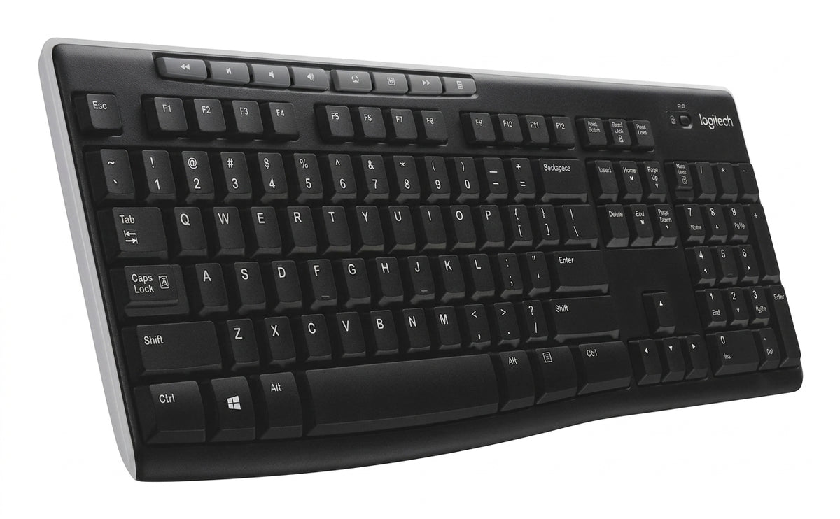 Teclado Inalámbrico LOGITECH K270 RF inalámbrico, Negro